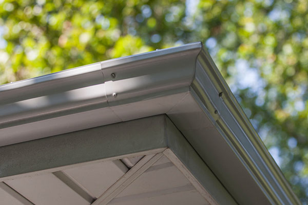 Gutter Rx invisible from the ground